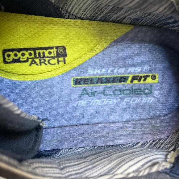 Skechers Mens Shoes Navy Blue Slip On Size 11 - Picture 6 of 13